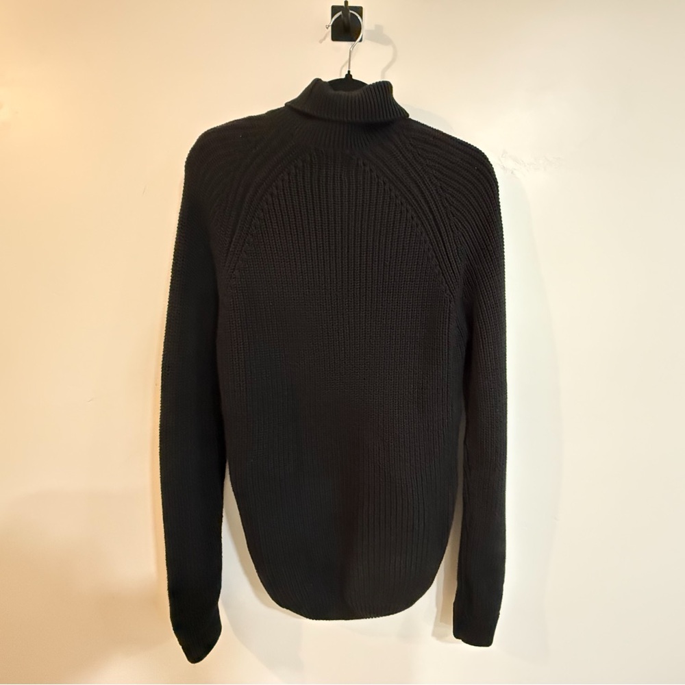 Black Turtleneck Sweater